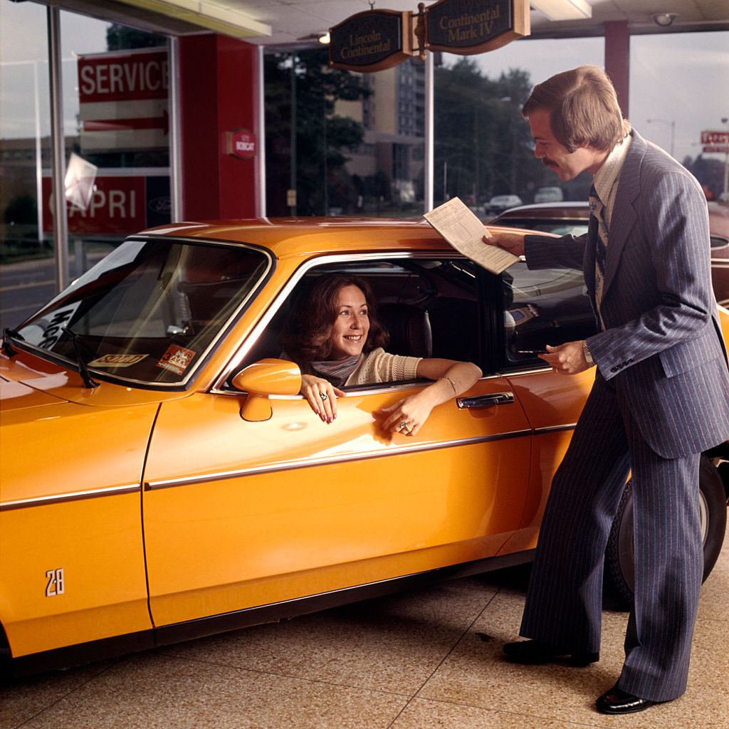 Dealership Service Department in the 1970s