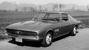 An image of a Bertone Ford Mustang that has been missing for over 50 years.