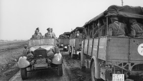 An image of a Mercedes-Benz W31 Type G4 off-roading.