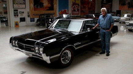 Jay Leno Takes an Oldsmobile 442 From a Museum to Memory Lane