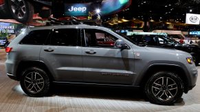 2020 Jeep Grand Cherokee is on display at the 112th Annual Chicago Auto Show