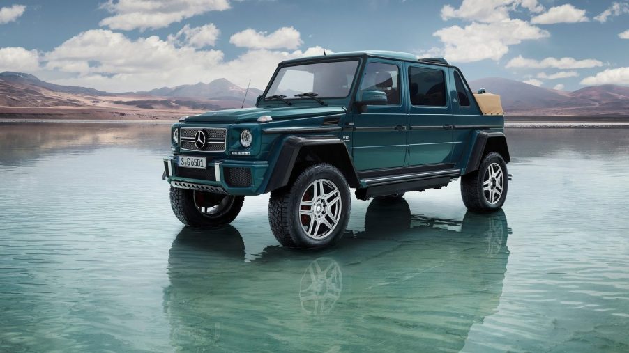An image of a Mercedes-Benz G650 parked outdoors.
