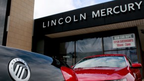 A Mercury Milan at Star Lincoln Mercury dealership in Southfield, Michigan, on Wednesday, June 2, 2010