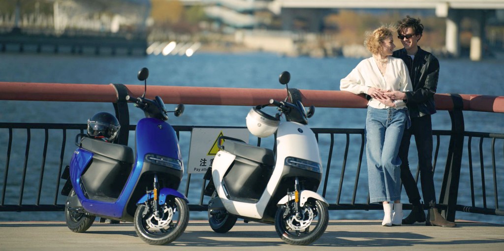 two Segway e-scooters