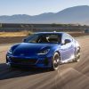 An image of a Subaru BRZ out on track.