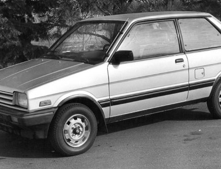 1989 Subaru Justy Brought the CVT to the U.S.