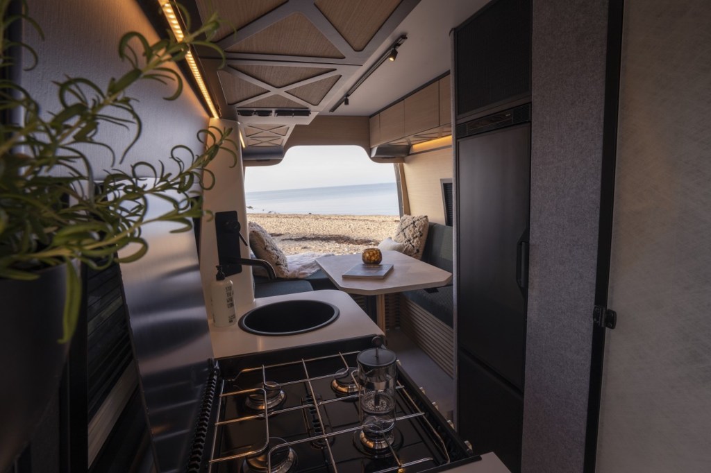 The Loef Camper van is one of the nicest campers in the world and its made for chefs