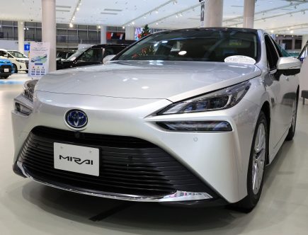 1 Way to Get Into a Toyota Mirai Is Through Lyft