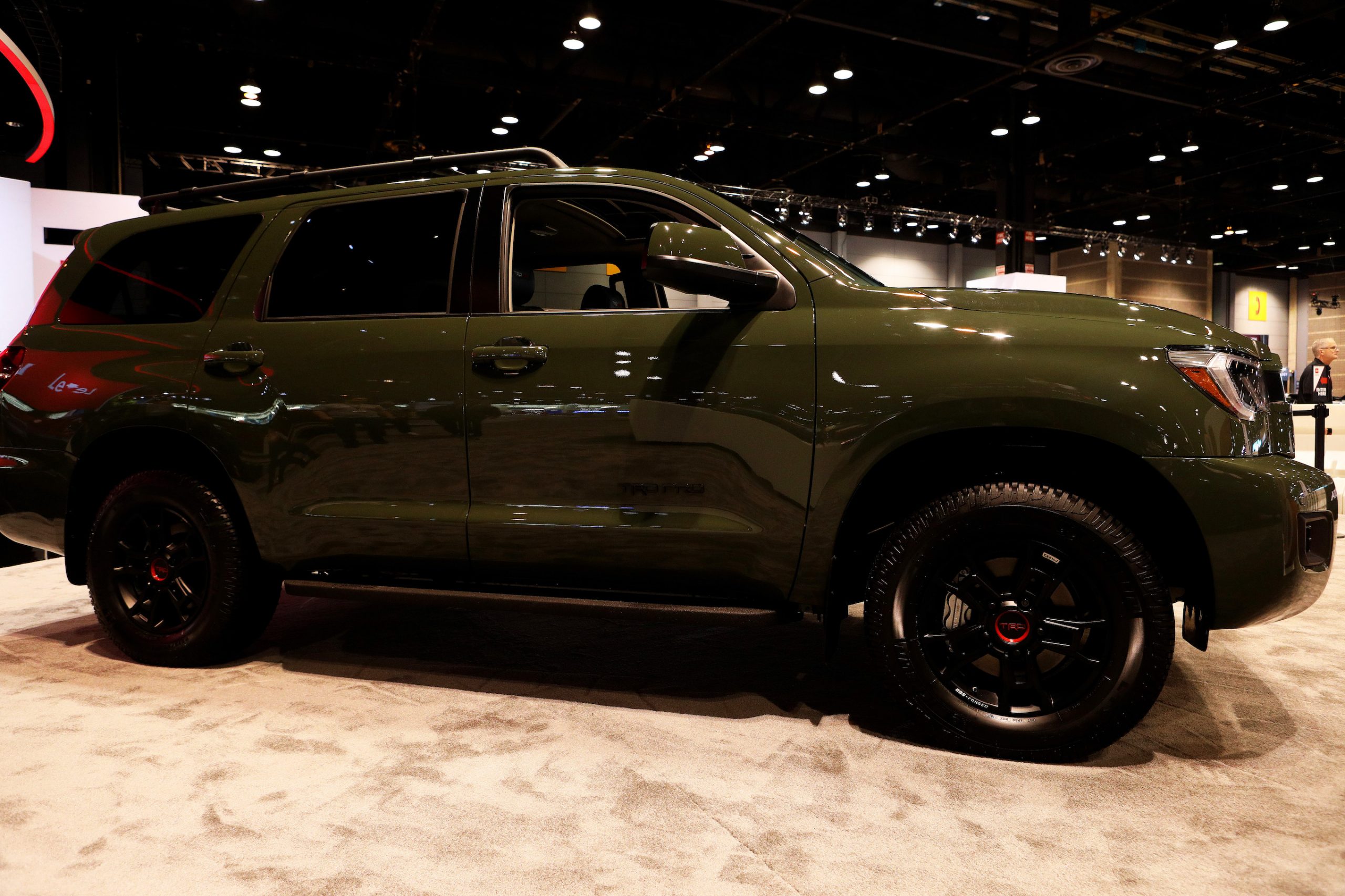 2020 Toyota Sequoia is on display at the 112th Annual Chicago Auto Show