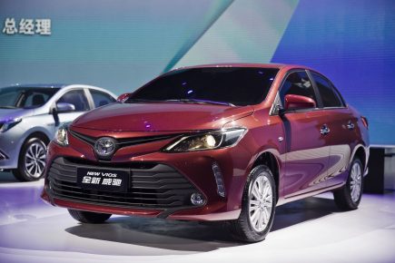 8-Wheeled 2013 Toyota Vios Might Be the World’s Weirdest Taxi
