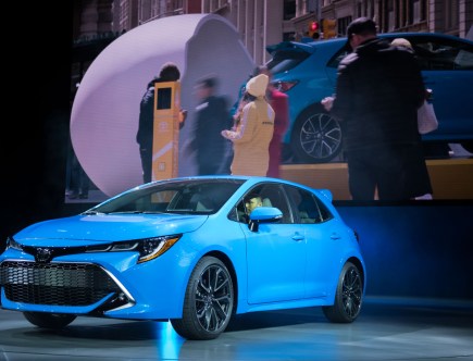 The 2021 Toyota Corolla XSE Comes in a Manual Option