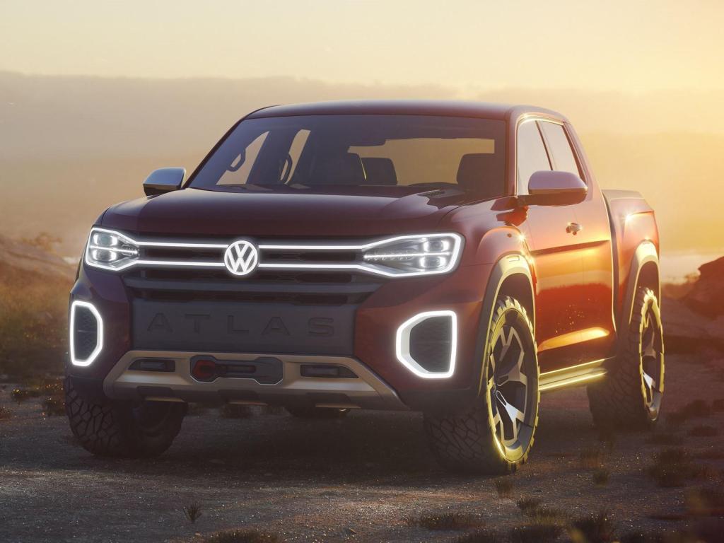 VW Atlas Tanoak pickup concept from 2017