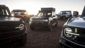 Five Ford Bronco Concepts showed up to the Easter Jeep Safari this week
