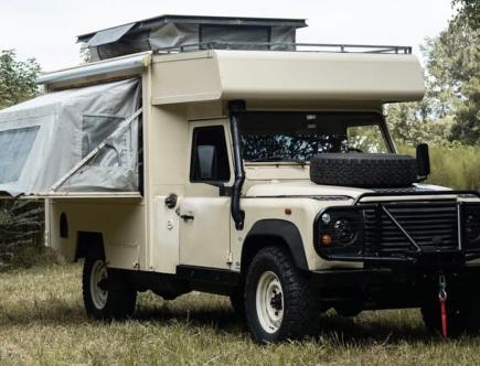 This Overlanding Land Rover Defender Is the Dream RV – and It’s For Sale