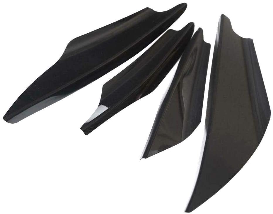 Canard winglets shown in pieces 