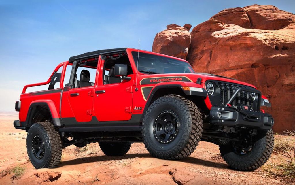 Jeep Gladiator Re Bare Concept in Moab
