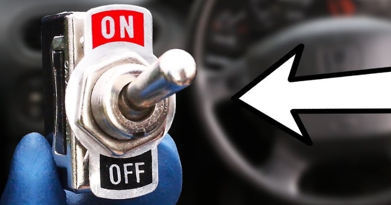 a pictures of A simple kill switch that you can install in your car