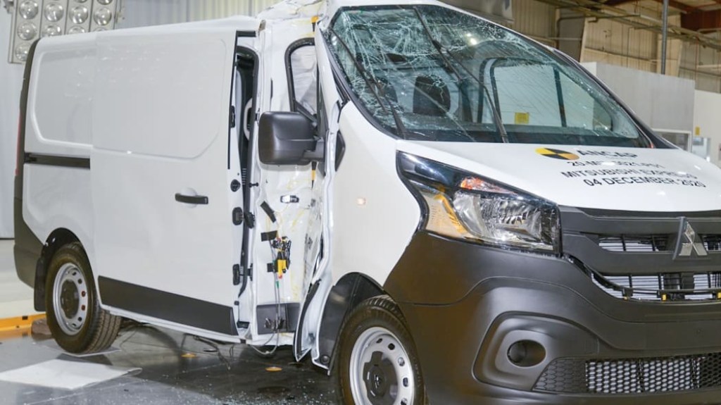 2021 Mitsubishi Express van zero-star rating | ANCAP