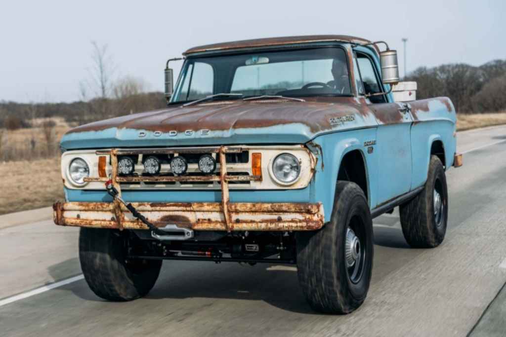 1968 Dodge Power Wagon is basically a Ram TRX in a vintage Dodge pickup truck disguise