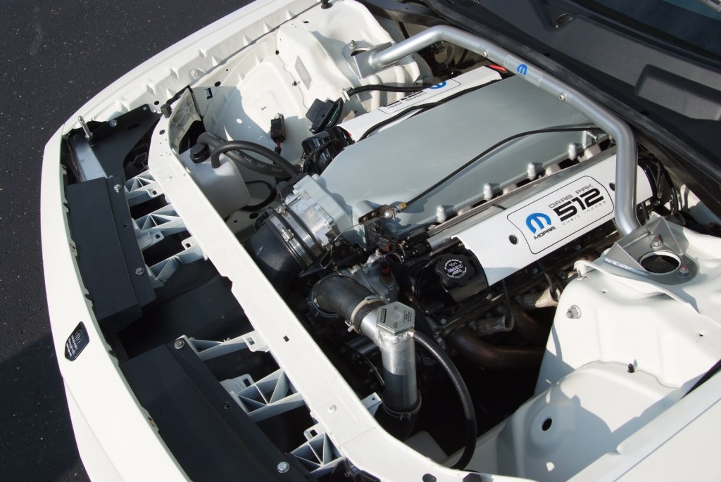 2011 Dodge Challenger Drag Pak V10 engine