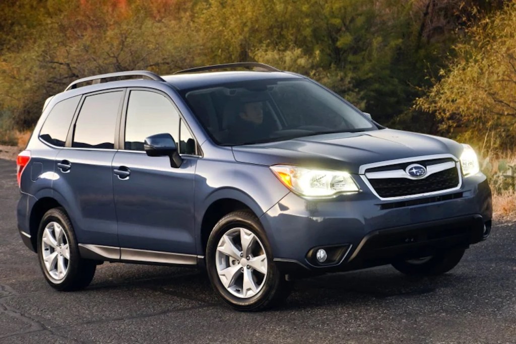 2016 Subaru Forester in blue