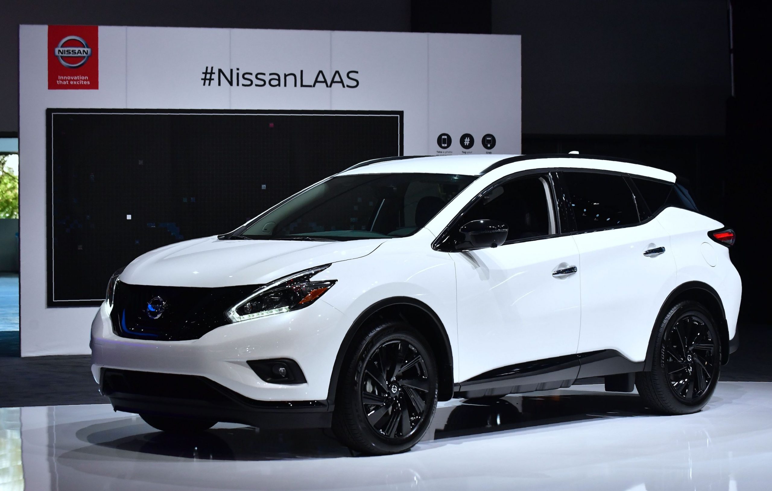 The 2018 Nissan Murano is displayed at the 2017 LA Auto Show