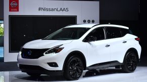 The 2018 Nissan Murano is displayed at the 2017 LA Auto Show