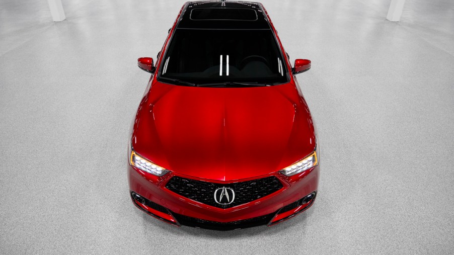 2020 TLX PMC Edition top view