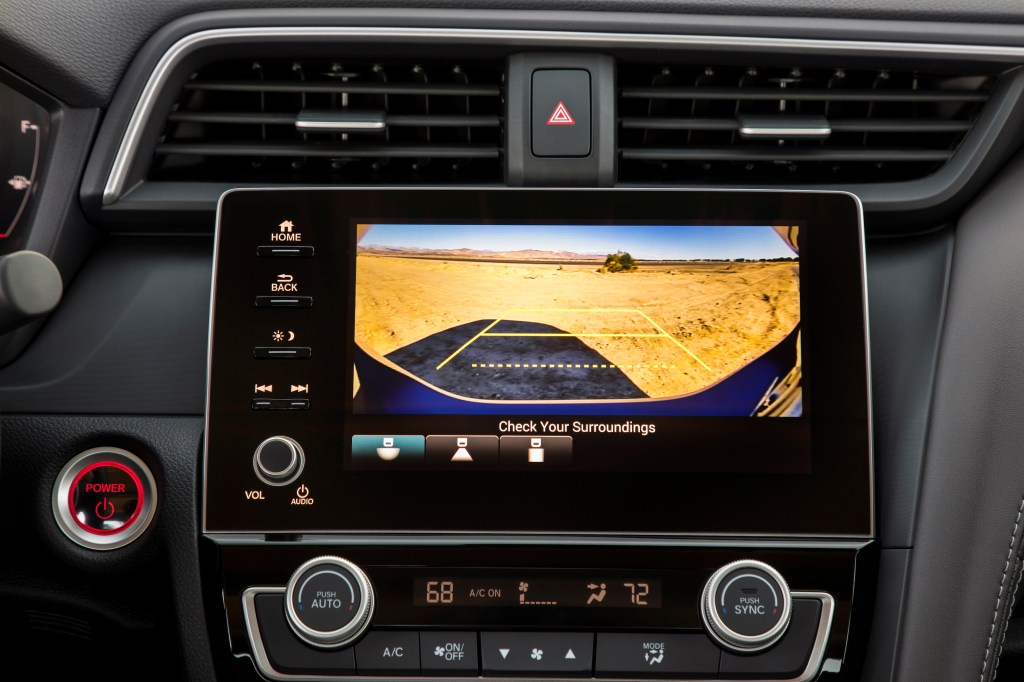 the 2020 Honda Insight EX's infotainment screen
