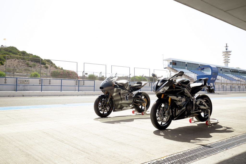 The Triumph Daytona 765 Moto2 Isn T Racing Cosplay