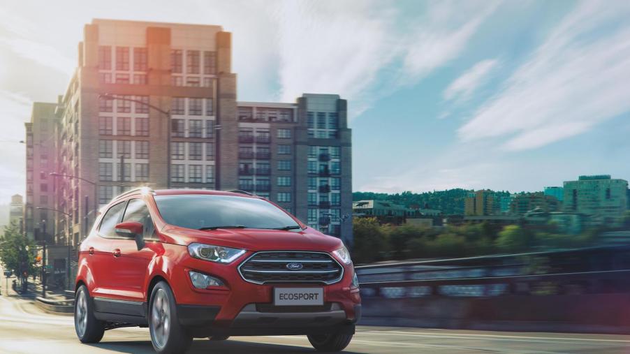 2021 Ford EcoSport driving