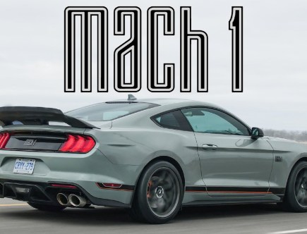 The 2021 Ford Mustang Mach 1 Tells McQueen to Move Over