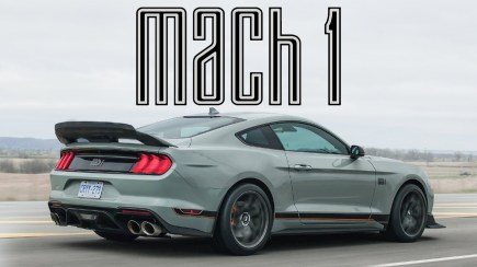 The 2021 Ford Mustang Mach 1 Tells McQueen to Move Over