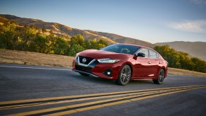 2021 Nissan Maxima driving