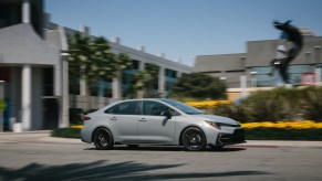 The 2021 Toyota Corolla in action