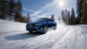 2022 Acura MDX Advance snow