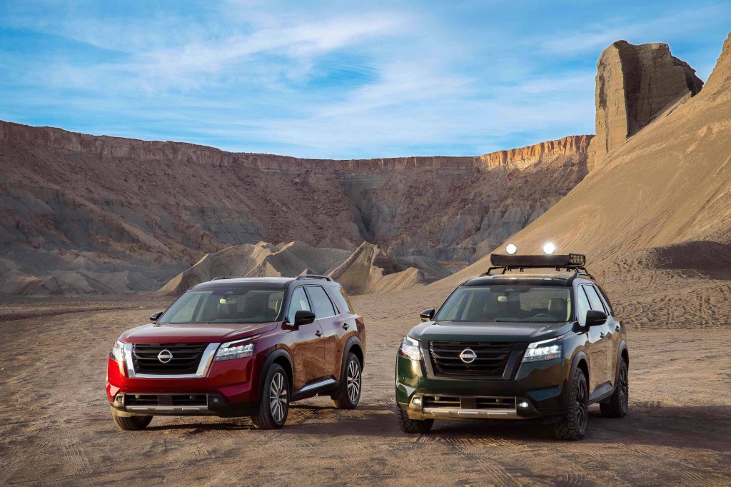 The all-new Pathfinder is an ideal family adventure vehicle not just in looks, but in modern capability as well. Every 2022 Pathfinder features a 284-horsepower 3.5-liter Direct Injection V6 with 259 lb-ft of torque. The engine is matched with an all-new 9-speed automatic transmission, which provides a smooth, strong, direct vehicle response.