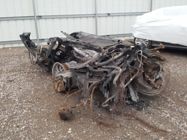 An image of a destroyed Ford GT at a Copart auction.