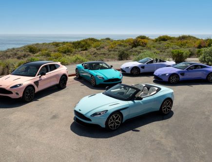 Aston Martin Thinks Pastel Easter Egg Colors are the Next Big Thing