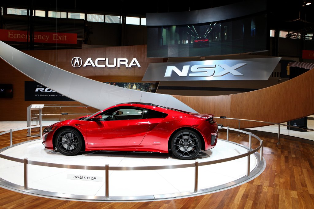 2017 Acura NSX at the 107th Annual Chicago Auto Show.