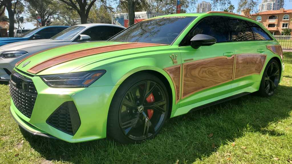 Family Truckster features applied to an Audi RS6 Avant