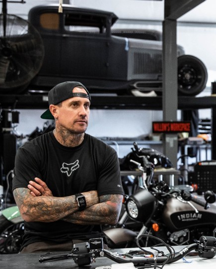 Carey Hart’s Giving a Motocross Touch to the 2022 Indian Chief