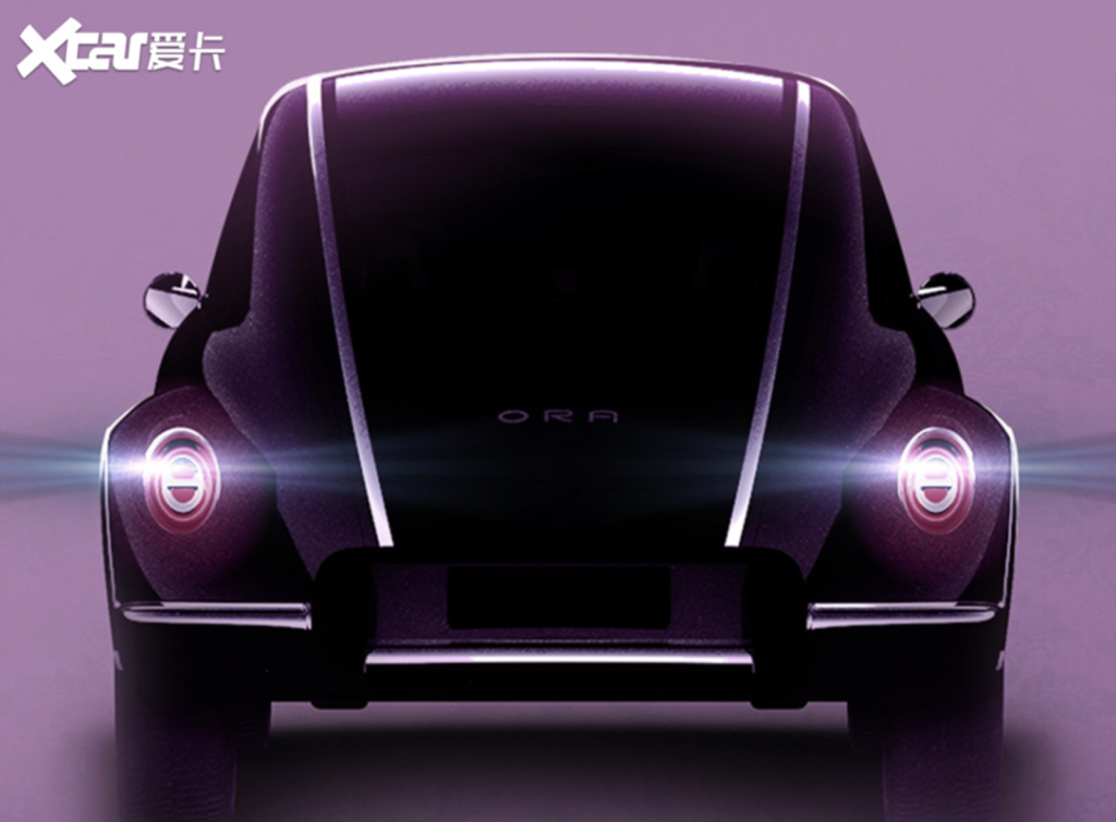 China's ORA Beetle knockoff rear view