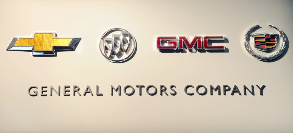 Logos that live under the General Motors umbrella