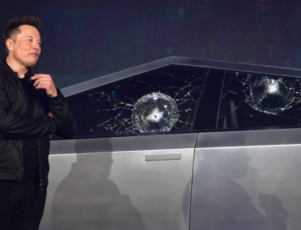 Elon Musk Drives Tesla Cybertruck to the Texas Gigafactory Raising Spirits (and Eyebrows)