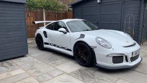 Fake 911 GT3 RS from Boxster front 3/4 view