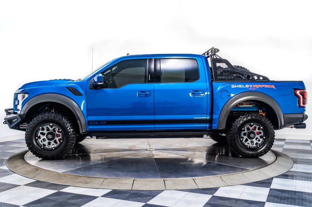 2020 Ford Raptor Shelby in blue