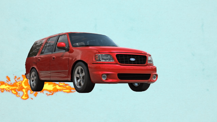 Animation of the long-lost Ford SVT Thunder