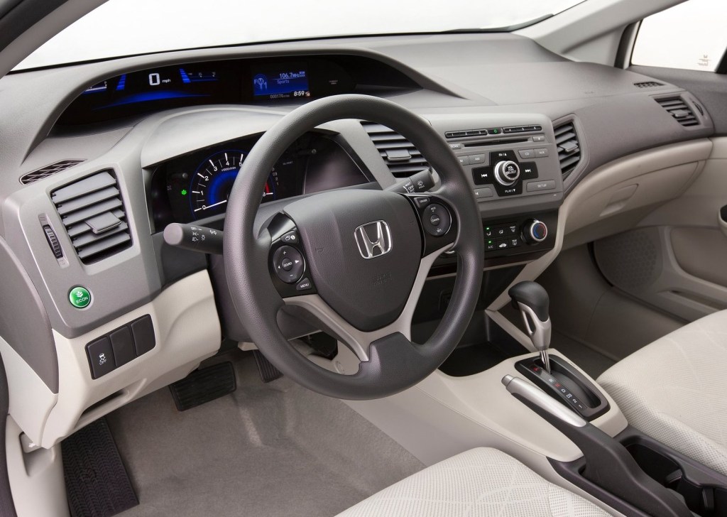 2012 Honda Civic HF interior