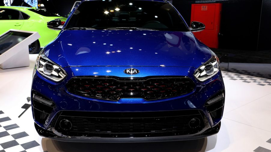 2019 Kia Forte GT is on display at the 111th Annual Chicago Auto Show at McCormick Place